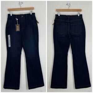 NWT Duluth Trading Co. Women’s Asset Management High Rise Jeans Size 6x33 Blue